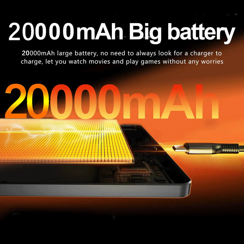 2026 NEW Pad 17 Pro Max Tablet PC 11inch 22GB+2TB Tablets Android 16 Snapdragon8Gen3 Tablette PC 20000mAh 5G Dual SIM Mini PC
