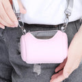 Pet Cage Cross Body Accessories Soft Practical House Travel Portable Squirrel Visible Mesh Hamster Carrier Bags Cylinder Design
