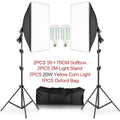 Softbox Lighting Kit Photography Studio Boom Arm for Video & YouTube Continuous Lighting Professional Lighting Set Photo Studio