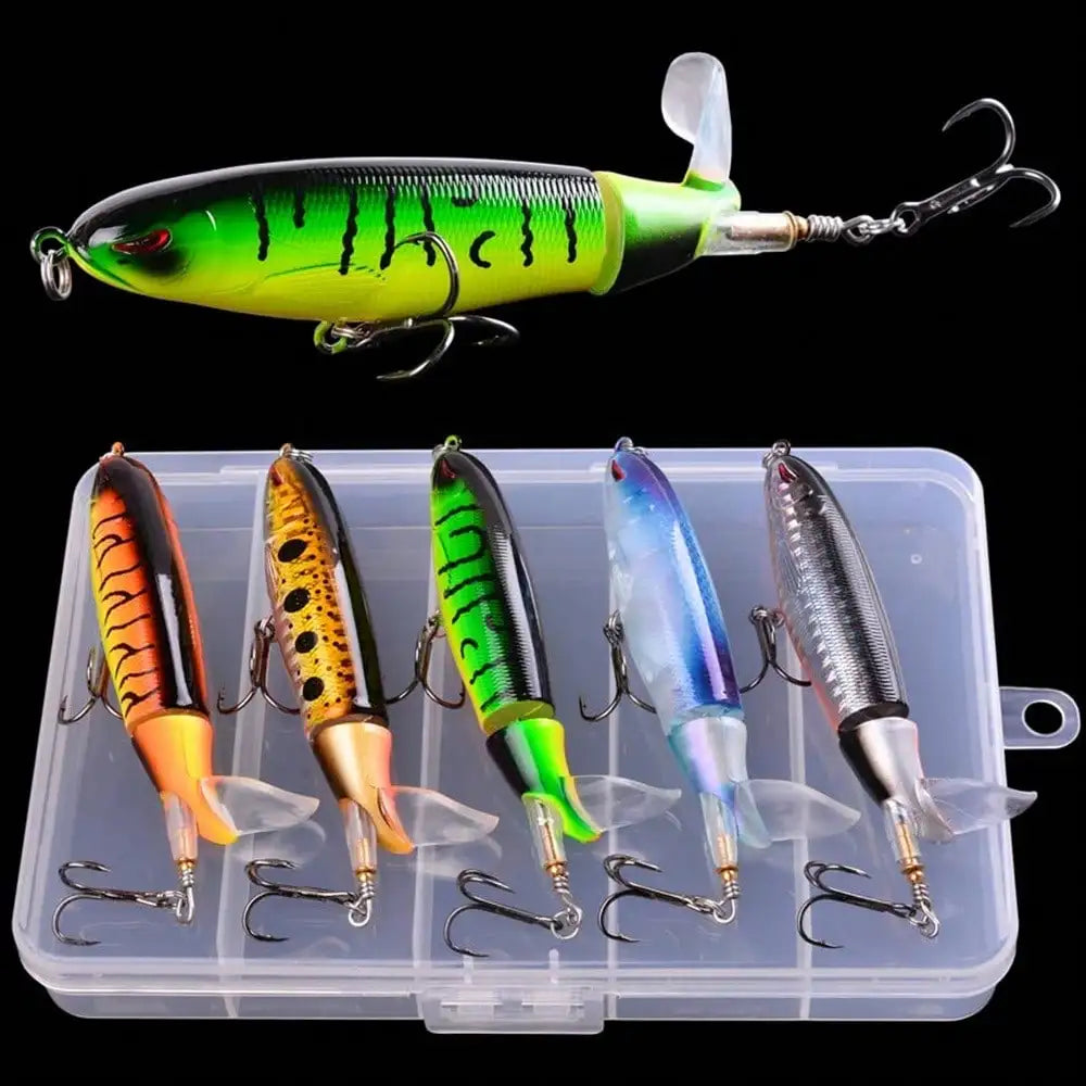 Top Water Pencil Wobblers Popper Lure Carp Fishing Lure Isca Artificial Hard Bait Pesca
