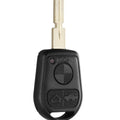 KEYYOU 3 Button Uncut Blade Car Key Replacement Remote Key Case Shell for BMW E31 E32 E34 E36 E38 E39 E46 Z3 Fob Uncut key case
