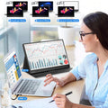 ZEUSLAP 15.6inch 1920*1080P 60Hz IPS Panel Portable Monitor for Phone, NS, Laptop, PC Second Screen, Office Extend Monitor
