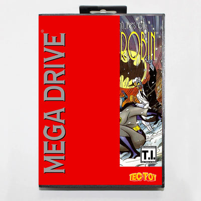 Adventures of Bat & Robin MD Game Card 16 Bit BR Cover | SAMAG