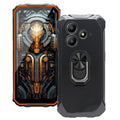 For Blackview Oscal Marine 2 6.56" Back Finger Ring Soft TPU Silicone Case For Blackview OscalMarinE2 Bracket Phone Cover