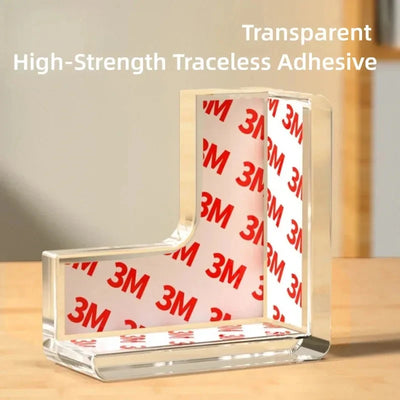 Transparent Anti-Collision Corner & Edge Guards, Clear | SAMAG