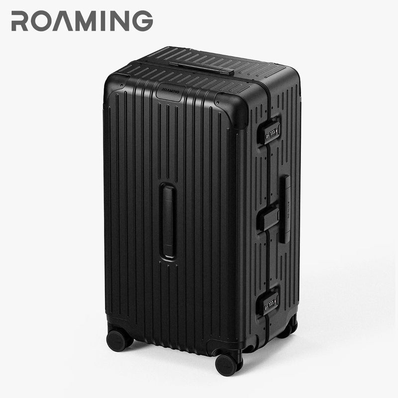ROAMING Luxury Suitcase PC Material with Aluminum Alloy Frame TSA Lock Rolling Luggage Travel Large Capacity 20/24/26/28/30inch