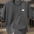Men's T-Shirts - Breathable Moisture-Wicking Short Sleeve Round Neck Casual & Athletic Tees, All-Season Comfort Fit for Gym