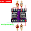 HT-9696 Permalloy Audio Signal Transformer Balanced and Unbalanced Conversion Audio Isolator 600:600 20Hz-20KHz Balanced To RCA