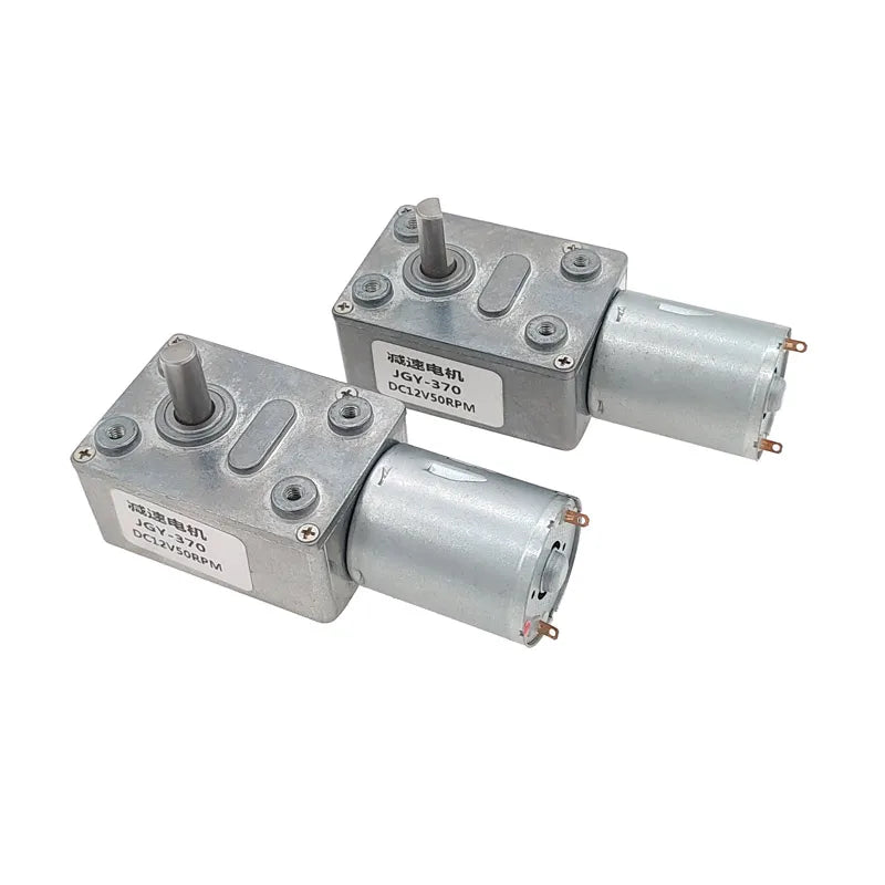 ZGY370 Worm Gear Motor JGY370 4632 DC 6V 12V 24V High Torque Reversible Turbo Metal Geared - box Reducer - View 2 | SAMAG