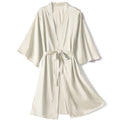 Kimono Bathrobe Gown Female Robe Set Satin Sleepwear | SAMAG