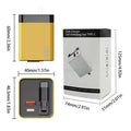 3 In 1 120W GaN Charger USB Type C Fast Charging Phone Charger Adapter With Retractable USB C Cable Wall Plug For iPhone Huawei