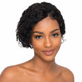 TIMOPOL Short Deep Wave Pixie Cut Lace Front Human Hair Wig HD Transparent Lace  Pre Plucked Hairline Short Curly Bob Wigs