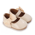 Baby Newborn Girl Princess Anti slip Bow Shoes Preschool Children's Soft PU Leather Walking Shoes  Series First Walking Shoe