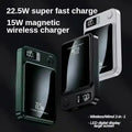 Lenovo 500000mAh CCC Wireless Power Bank Portable Magnetic Fast Charger For Magsafe Auxiliary Battery For Xiaomi iphone