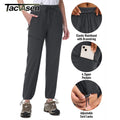 TACVASEN Women's Quick Dry Adjustable Ankle Hiking Pants - View 4 | SAMAG