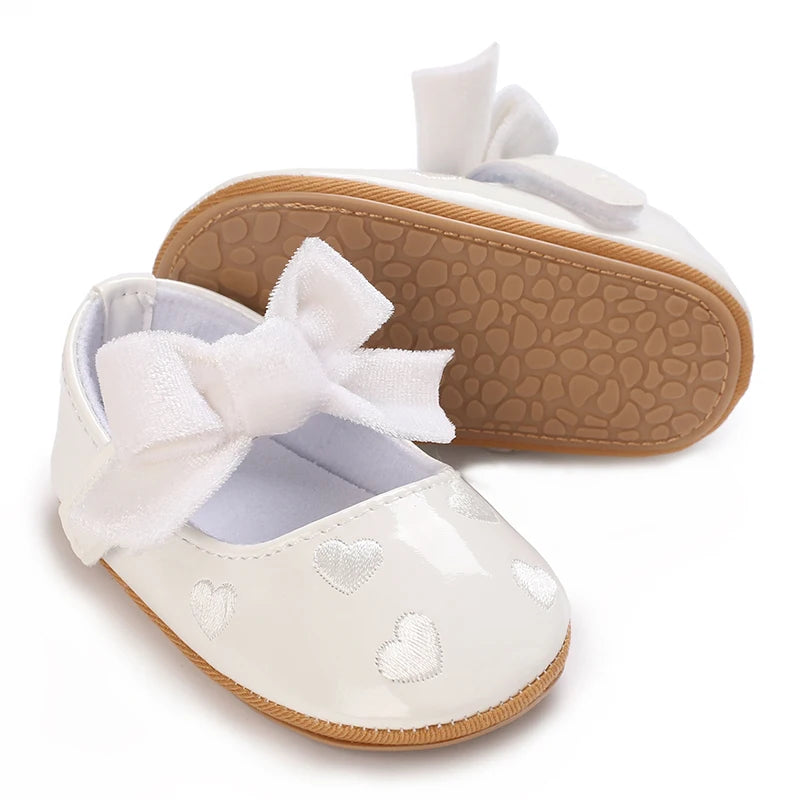 VALEN SINA 0 - 18 Months Newborn Girl White Baptism Shoes - View 24 | SAMAG