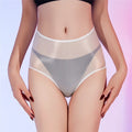 Sexy Unisex Oil Shiny Sheer See Through Boxer High Elastic Safety Short Smooth Bottom Wear Glossy Ultrathin Underwear Slim  Body