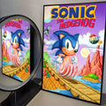 Sonic the Hedgehog HD Poster Art  Waterproof Wall Sticker for Home Living Room Bedroom Aesthetic Decoration