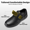 Fittington Extra Wide Toe Men's Dress Shoes Comfort Causal formal Business Wedding Shoes for Men Easy to Wear Arch Support