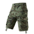 Men's Camo Cargo Shorts Outdoor Multi-Pocket Cotton | SAMAG