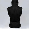 Men's Breathable Hooded Sleeveless Tank Top Casual Sports Vest Quick Dry Machine Washable Multi-Color All-Season 1 Piece