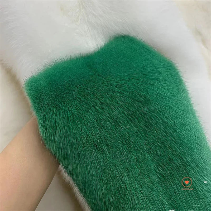 Women's Mules and Clogs Fuzzy Mink Fur Slippers with Arch Support Outdoor Women Shoe Closed Toe Nonslip Comwarm Clog Shoes Woman