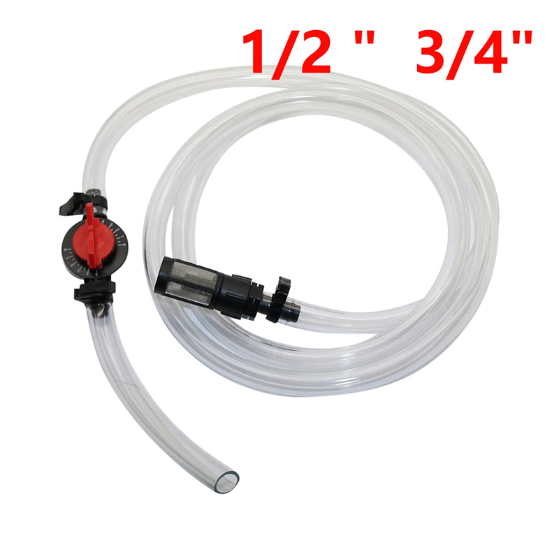 Automatic Fertilizer Kit 1/2'' 3/4" 1"Male Thread Venturi Fertilizer Injector With Flow Control Switch  Filter Hose Pipe Clamp