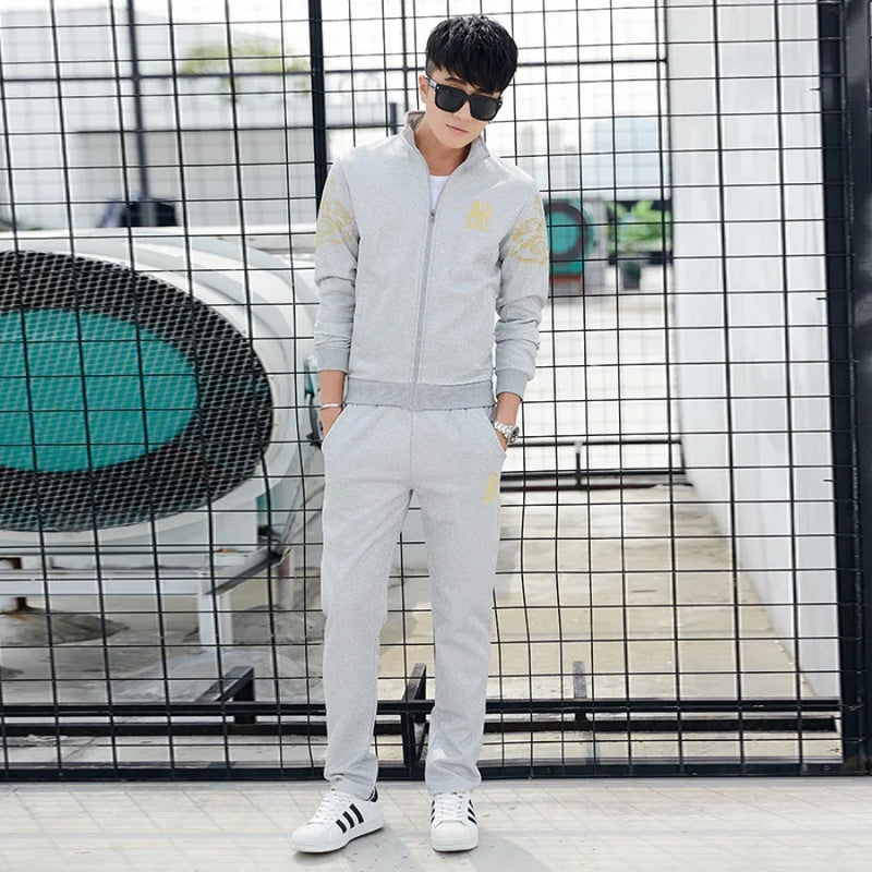 Plus Size 5XL 6XL Men's Tracksuit Autumn Clothes | SAMAG