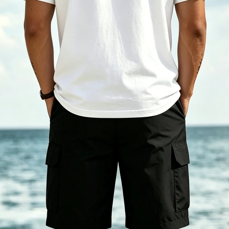 Men's Island Vacation Cargo 5-Inch Shorts with Dual 3D | SAMAG