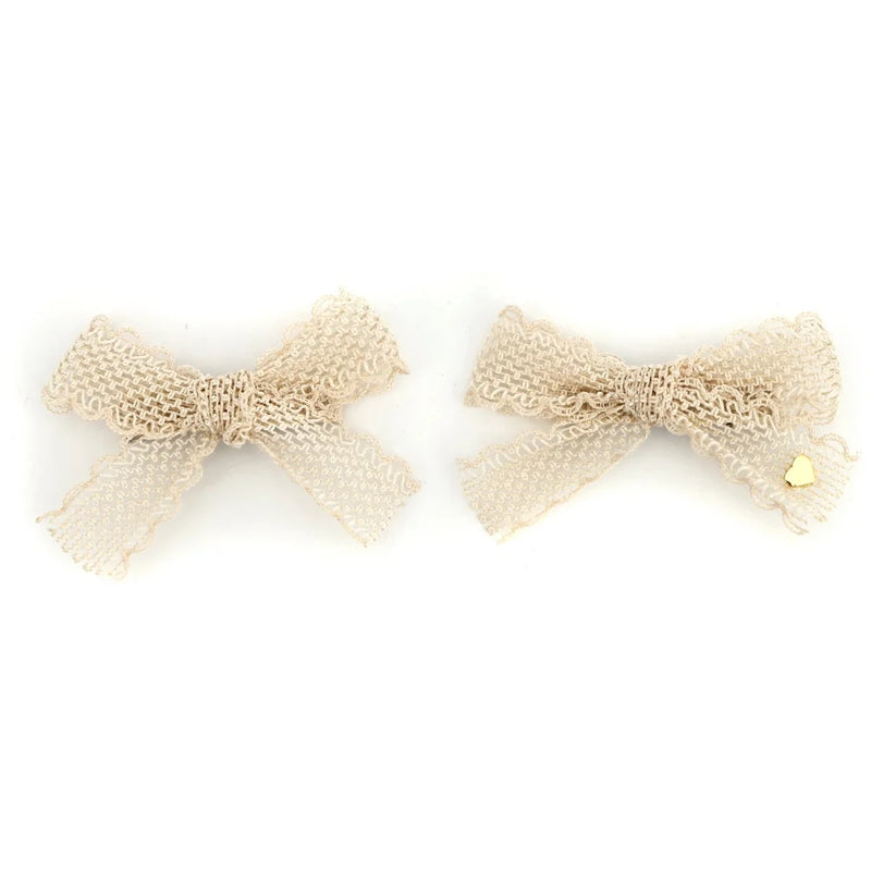 New Fashion Mesh lace edge Hair Accessories Lace Edge Hair Hoops Baby Bow Hair Accessories Hair Straps Girl Decoration