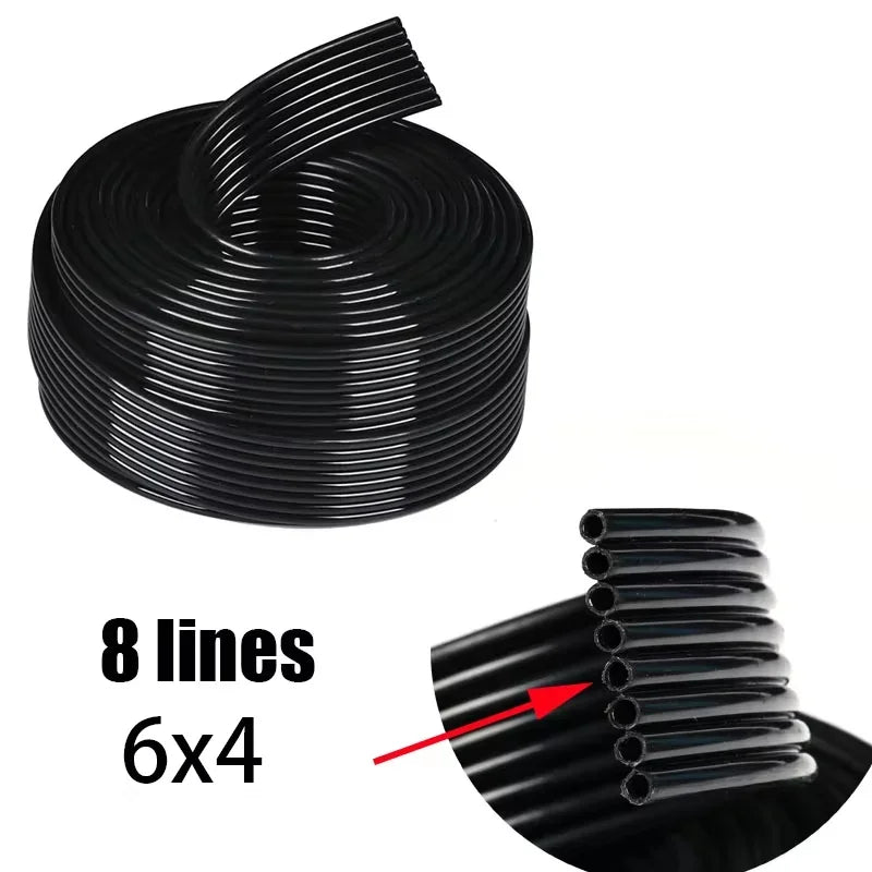10 Meter UV Ink Tube 8 Lines  Line for Epson DX4 DX5 DX7 Head ECO Solvent Ink Tube UV Ink Tube Uv Ink Hose for UV Printer
