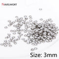 3mm/4mm 14K Gold Plated Brass Tiny Bead Caps For DIY Bracelet Necklace Making Findings Accessories,Supplies For Jewelry