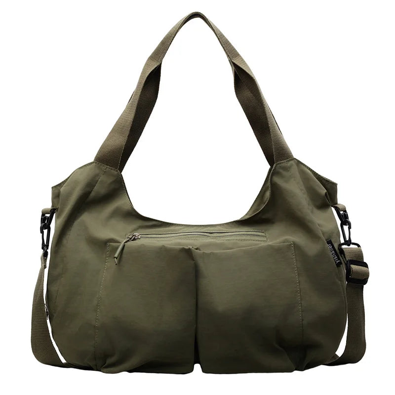 New Minimalist Hobo Bag Stylish and Large Capacity Single Shoulder Tote Bag Versatile and Lazy Hobos Bag