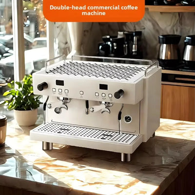 Semi-Automatic Coffee Machine, Large Stainless Steel | SAMAG