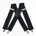 Deepeel Fashion 5cm Wide Adult Men's Suspenders 4 Clips Strap Adjust Elastic Men Braces Harness Man Suit Pants Belt Accessories