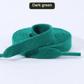 Cotton Shoelaces 1CM Width Flat Shoe laces Tennis Sneakers Shoelace 80/100/120/140/160CM Laces for Shoes Accesories 1Pair