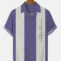 Stripes Simple Casual Dress Shirts European Size Men's | SAMAG
