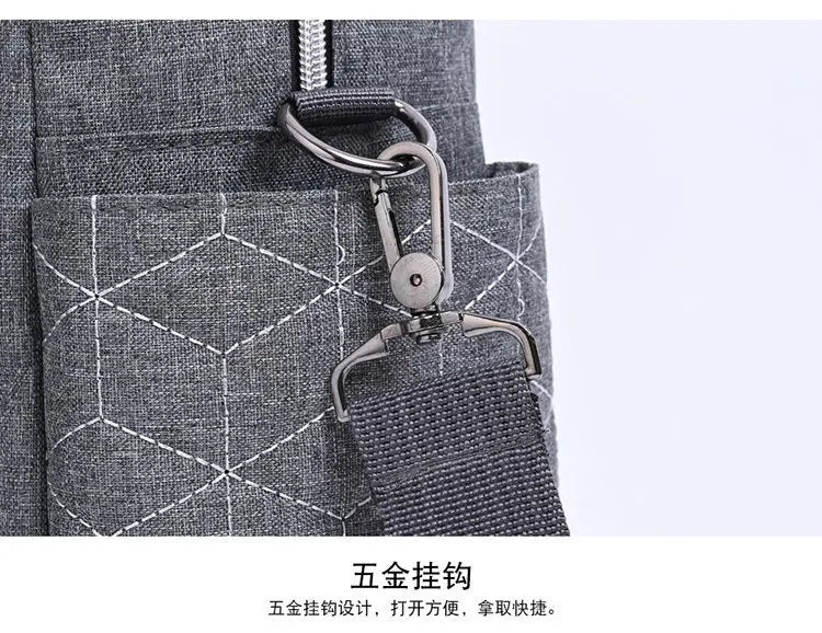 Baby Diaper Bag Nappy Bag Mummy Bag Waterproof Travel Baby Diaper Bags for Mom Stroller Mommy Maternity Totes Shoulder Bags