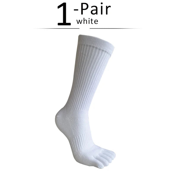Pairs Man 5 Finger Socks Long Compression Sweat-Absorbing | SAMAG
