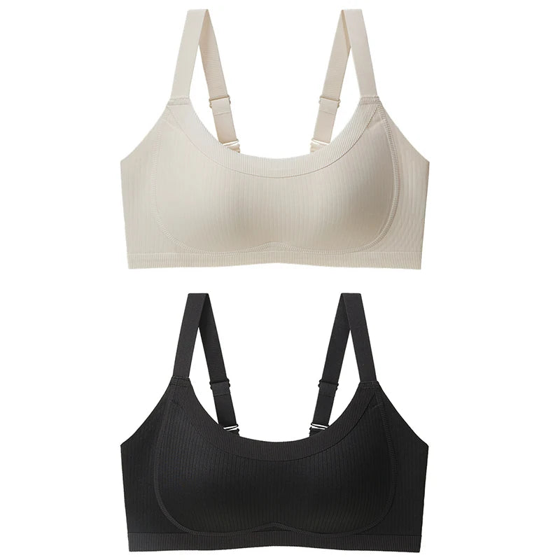 FallSweet Seamless Bra For Women Push Up Bras Wireless Sport Bra Soft Comfort Breathable Full Cup Sexy Female Lingerie underwear