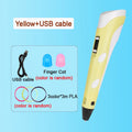 3D Pen Drawing Printing Pen With LCD Screen Compatible PLA Filament Toys Safe Paiting for Children DIY Christmas Birthday Gift