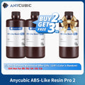 Anycubic ABS Like Pro 2 Resin 2 KG Rapid UV Curing 405nm Standard Photopolymer Resin ABS 3D Resin High Precision for LCD Printer