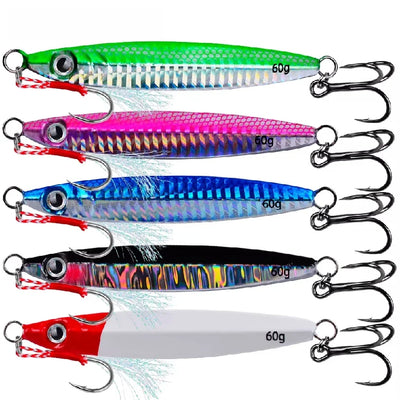 3D Eyes Metal Jig Lure 10g 15g 20g 30g 40g 60g Bionic | SAMAG