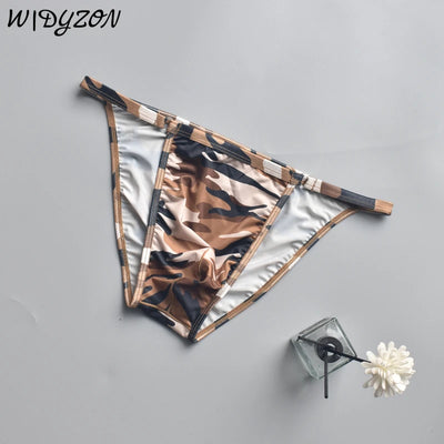 Men Underwear Sexy Camouflage Briefs Cuecas Calzoncillos | SAMAG