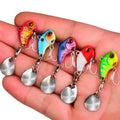 Fishing Lures Wobble Rotating Metal Vib Vibration Bait | SAMAG