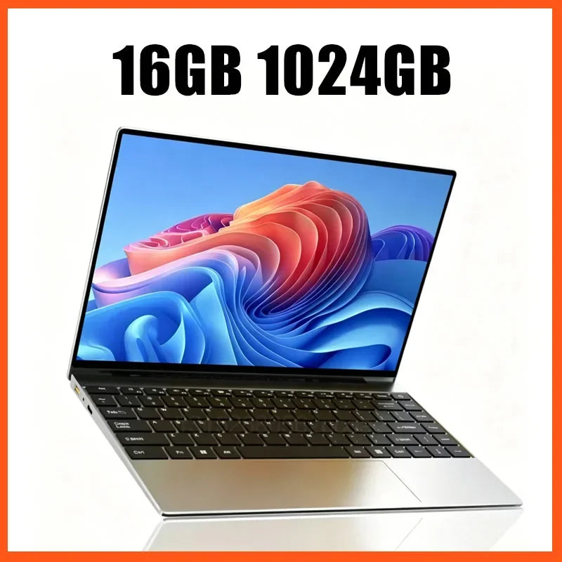 Intel Core I9-9900 Powerful 14.1 Inch Slim Laptop 16GB 32GB RAM 1TB 2TB SSD Daily Office Notebook Windows 11 Pro FHD 1920*1080