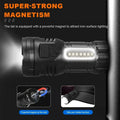 Mini Flashlight 9 LED Strong Light Lantern Long Range Rechargeable Pocket Lamp Outdoor Portable Camping Hiking Light