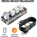 RGB Bluetooth Macro Mechanical Keyboard 3 Key Custom Programming Hotswap Red Switch Gaming Photoshop Keypad