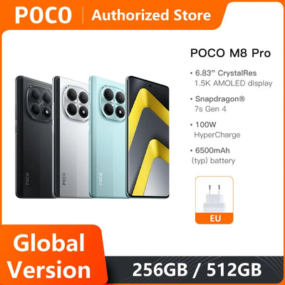 Mobile Phones POCO M8 Pro 5G Global Version Snapdragon 7s | SAMAG