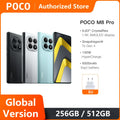 Mobile Phones POCO M8 Pro 5G Global Version Snapdragon 7s Gen 4 6.83' 1.5K 120Hz Display 6500mAh Battery 100W NFC